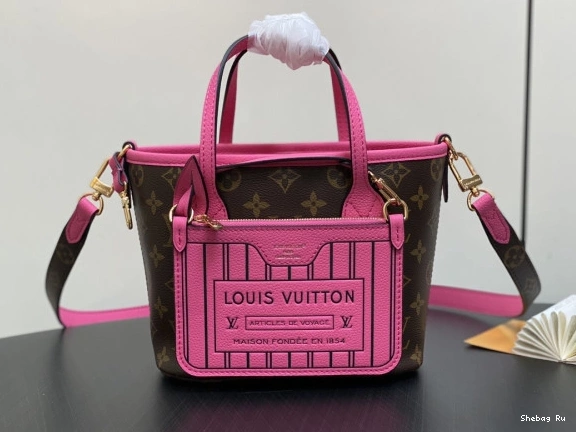 Neverfull Bandoulière Inside BB VUITTON Out LOUIS 0717